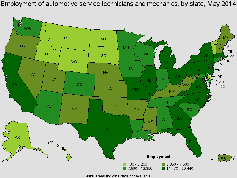 auto-mechanic-employment-by-state